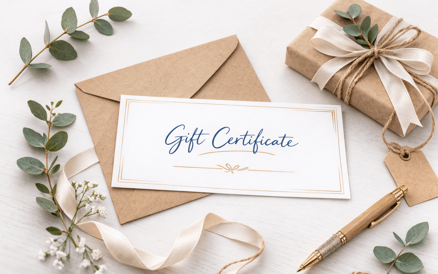 Hospitality gift certificates in ReservationKey