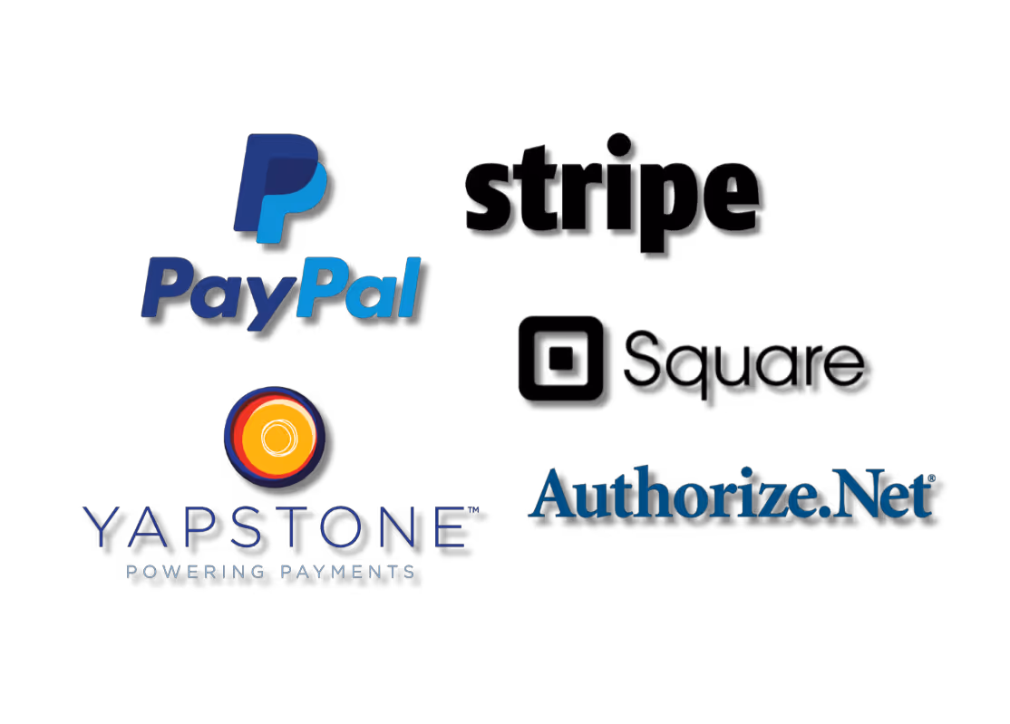 Secure online payments for hotel reservations with credit card PayPal and e-check